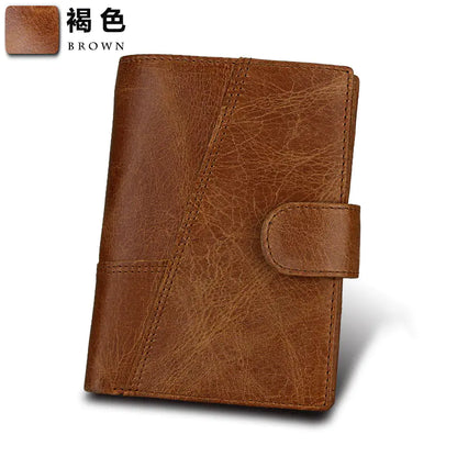 Genuine Leather Card Holder for Men Wallet and Purse