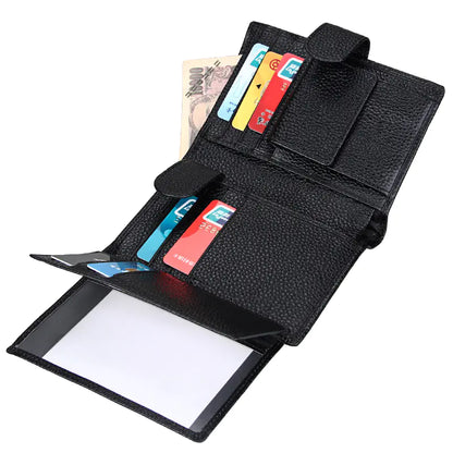 Genuine Leather Card Holder for Men Wallet and Purse