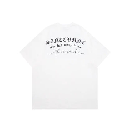 Men's Soft Y2K Style Graphic Tee - Vintage Harajuku Fashion