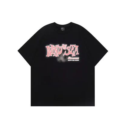 Men's Soft Y2K Style Graphic Tee - Vintage Harajuku Fashion