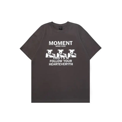 Men's Soft Y2K Style Graphic Tee - Vintage Harajuku Fashion