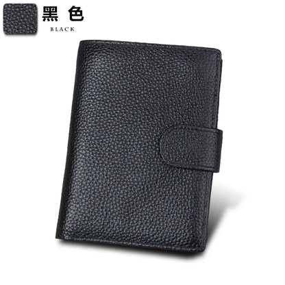 Genuine Leather Card Holder for Men Wallet and Purse