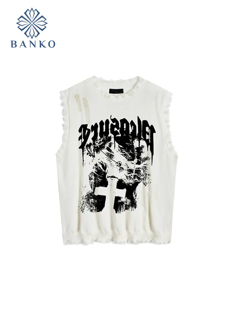 2023 Summer Gyaru Y2K Streetwear Off Shoulder Tank Top