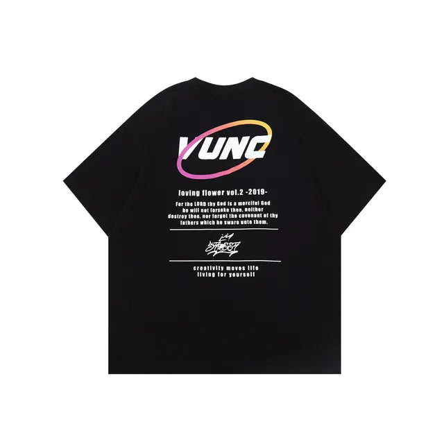 Men's Soft Y2K Style Graphic Tee - Vintage Harajuku Fashion